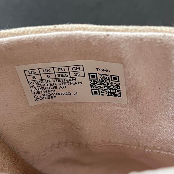 Share Toms Monica Mule Wedge - Women's Size 8 - Peony Pink Suede - Picture 9 of 10